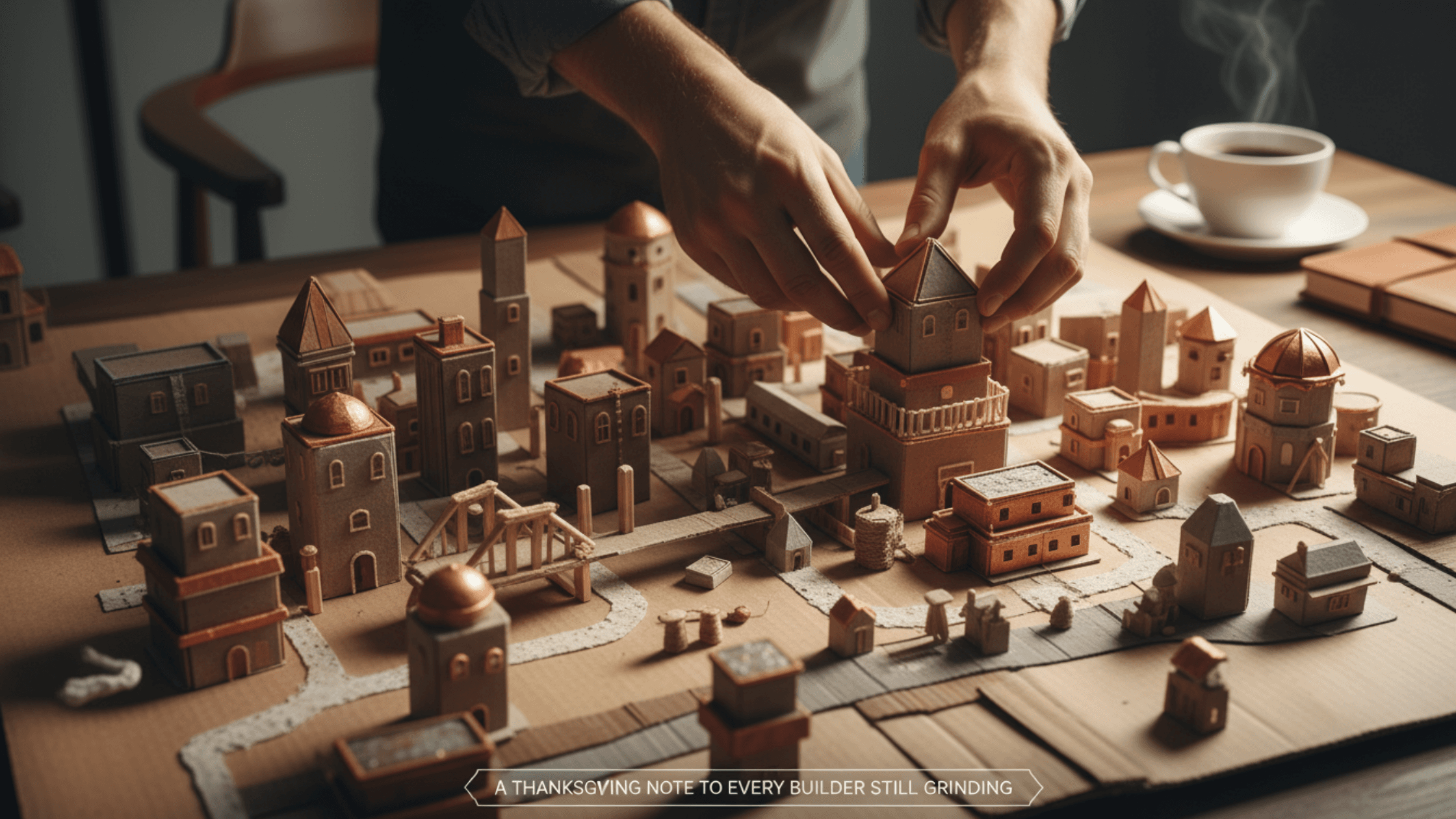 A Note to the Founders, Creators, and Builders This Thanksgiving